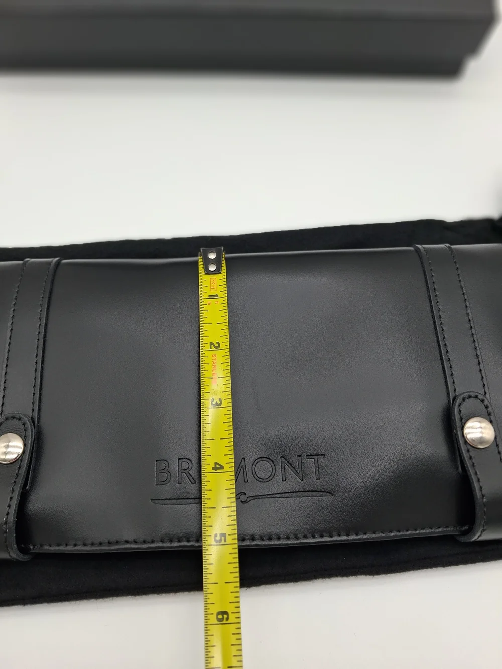 BREMONT Watch Travel Roll Case Box Dust Bag 22mm Rubber Strap Tool Set EUC